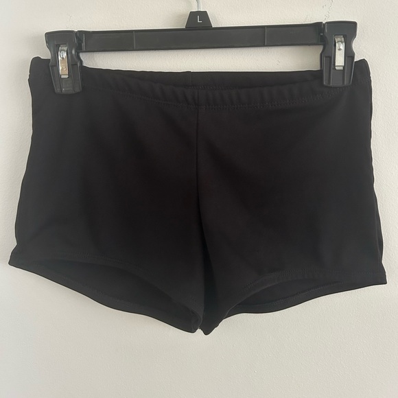 Soffe Women's Black Athletic Shorts - Picture 1 of 3